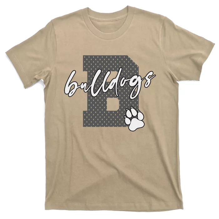 Bulldog Football Baseball Basketball Soccer Bulldogs T-Shirt