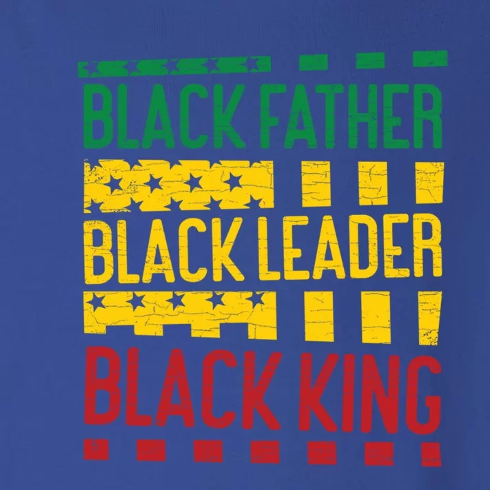 Black Father Black Leader Black King Dad Cute Gift Toddler Long Sleeve Shirt