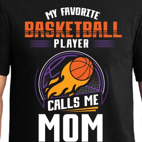 Basketball Fan Basketball Player Mom Mothers Day Basketball Cool Gift Pajama Set