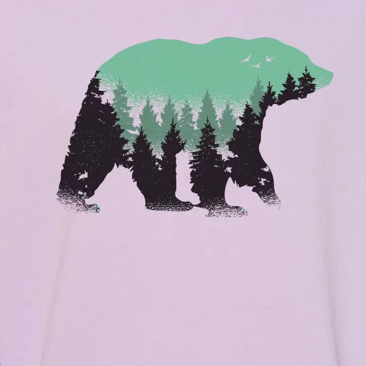 Bear Forest Garment-Dyed Sweatshirt