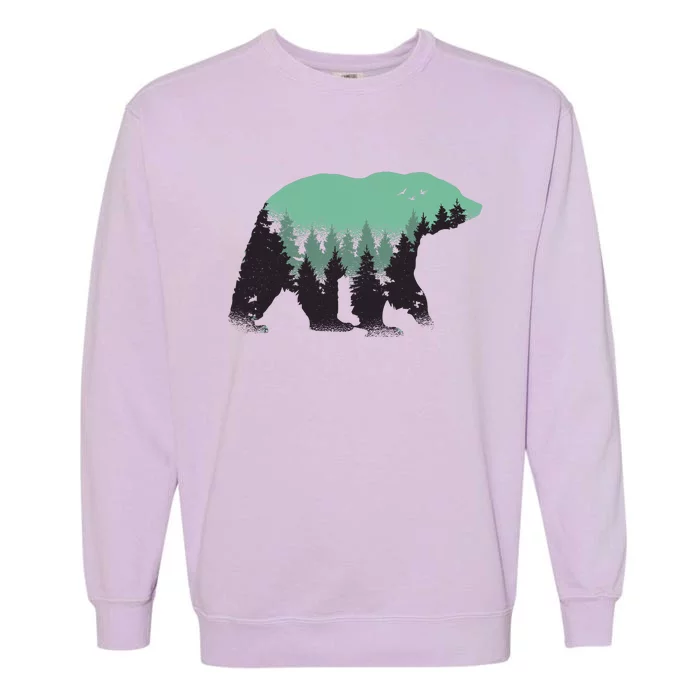 Bear Forest Garment-Dyed Sweatshirt