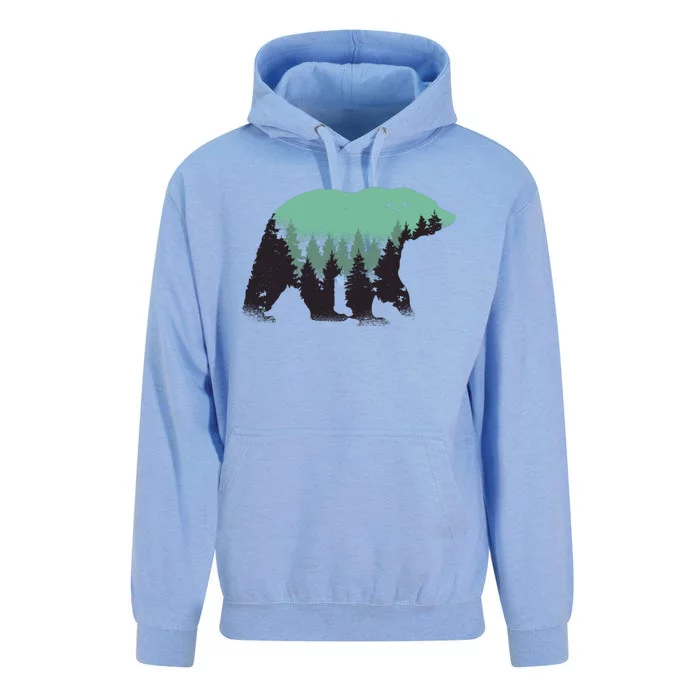 Bear Forest Unisex Surf Hoodie