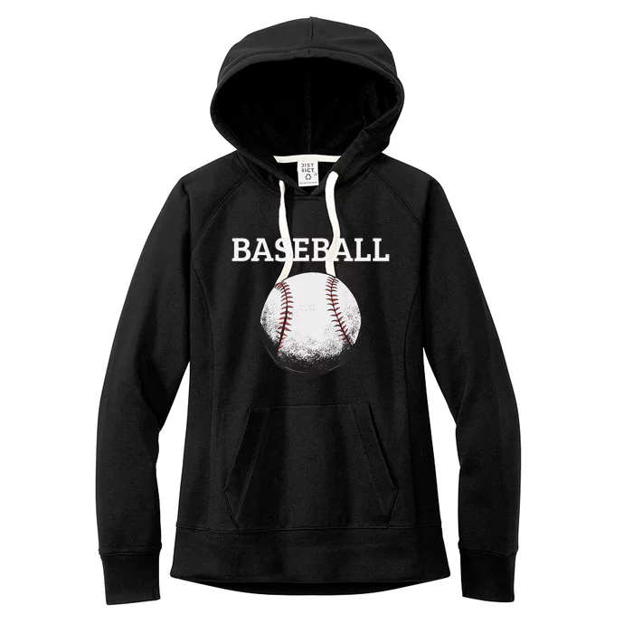 BASEBALL FAN Women's Fleece Hoodie