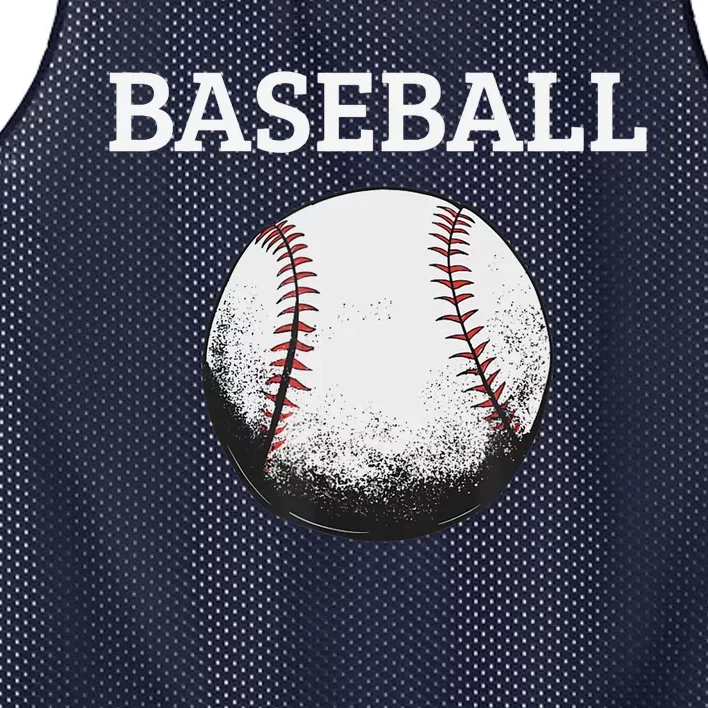 BASEBALL FAN Mesh Reversible Basketball Jersey Tank