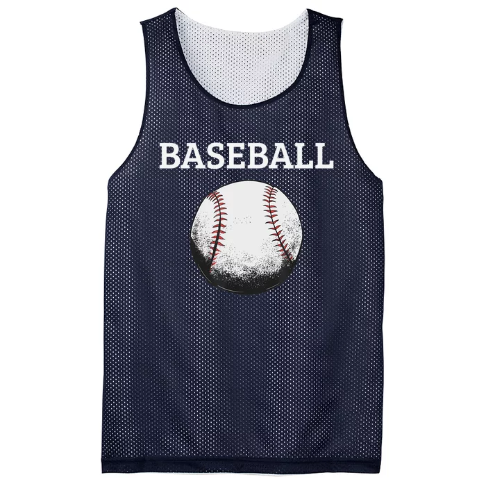 BASEBALL FAN Mesh Reversible Basketball Jersey Tank