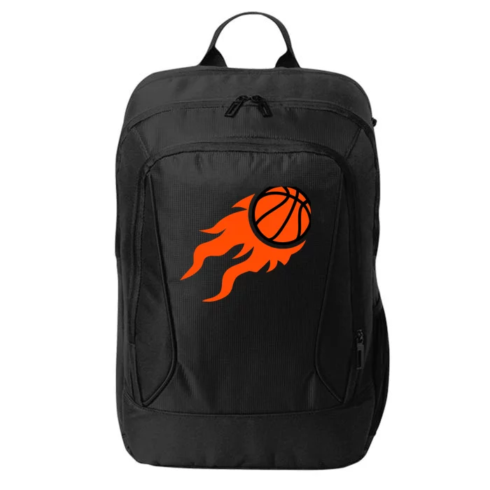 Basketball flames City Backpack