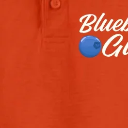 Blueberry Fruit Blueberry Gift Dry Zone Grid Performance Polo