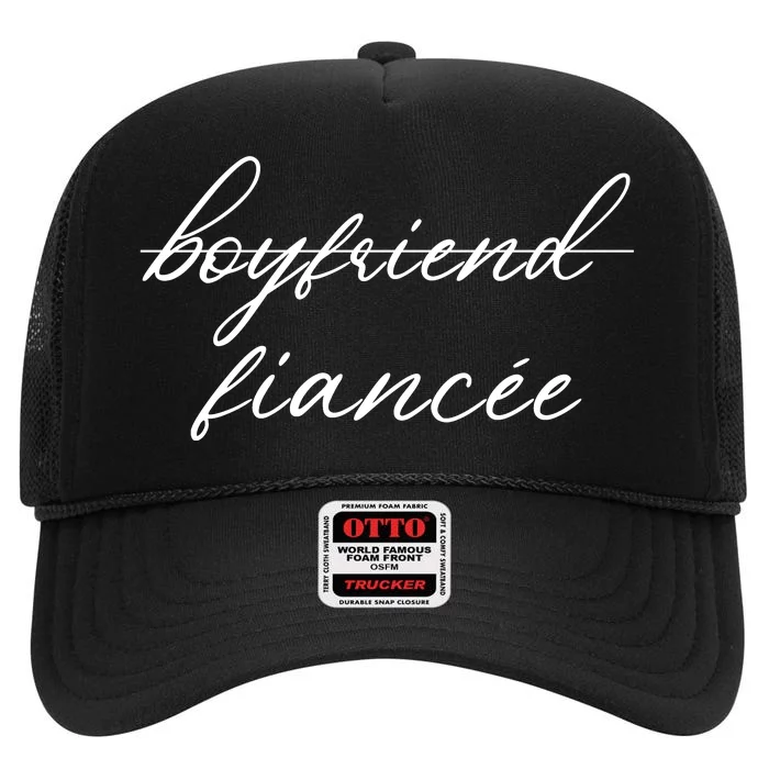 Boyfriend Fiance High Crown Mesh Trucker Hat