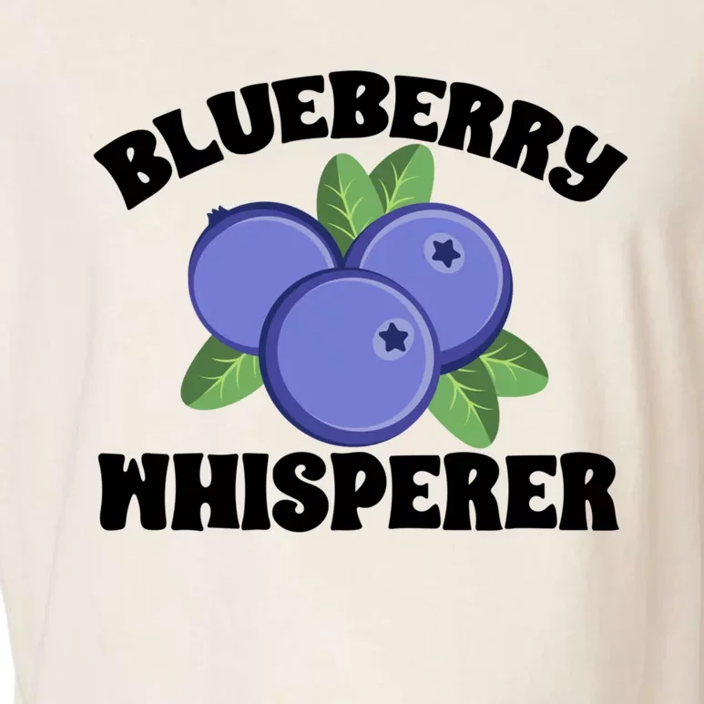 Blueberry Fruit Blueberry Whisperer Great Gift Garment-Dyed Women's Muscle Tee