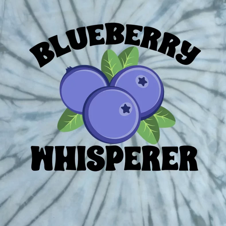 Blueberry Fruit Blueberry Whisperer Great Gift Tie-Dye T-Shirt