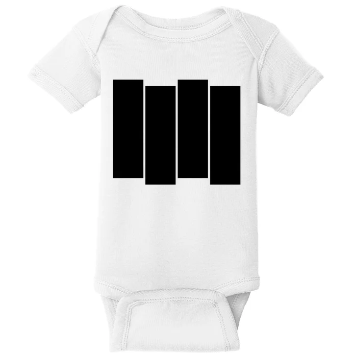 Black Flag Baby Bodysuit