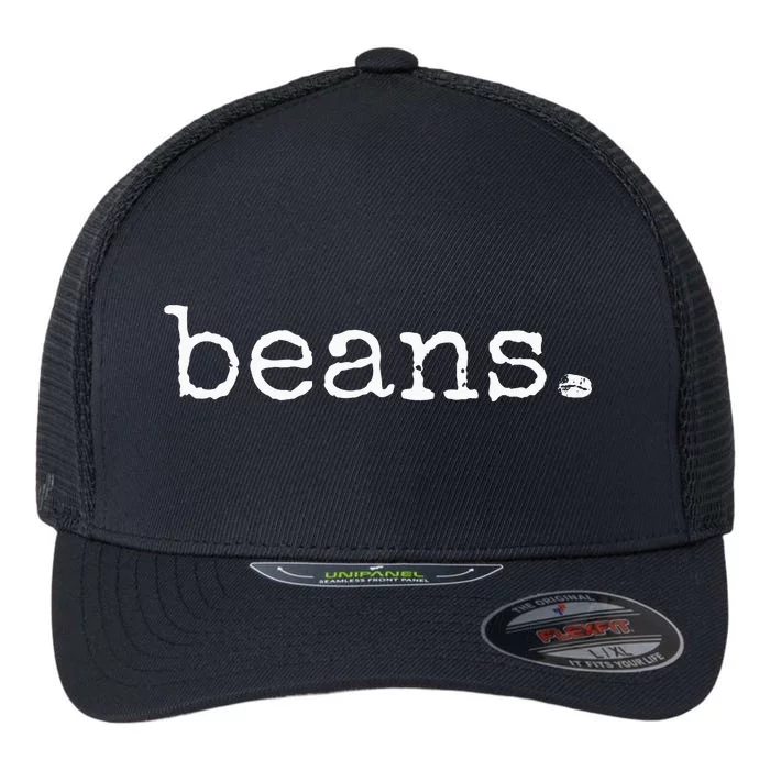 Beans Funny Barista Coffee Bean Espresso Bean Bean Lover Flexfit Unipanel Trucker Cap