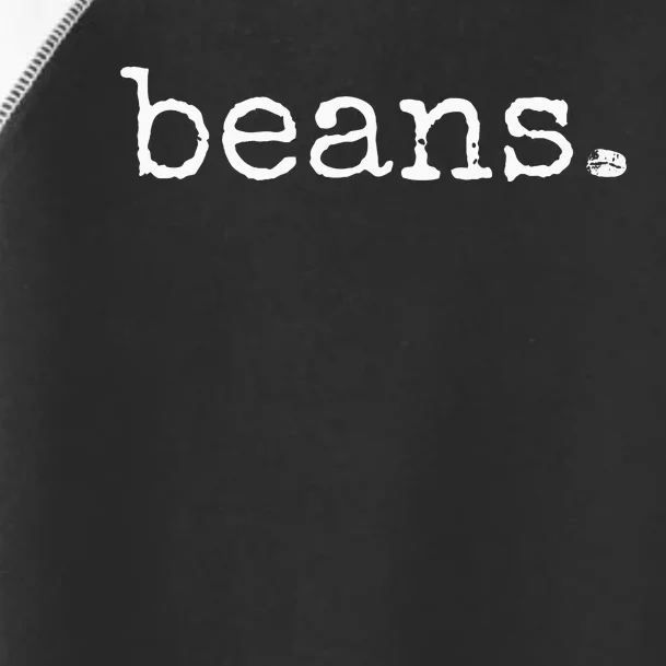 Beans Funny Barista Coffee Bean Espresso Bean Bean Lover Toddler Fine Jersey T-Shirt