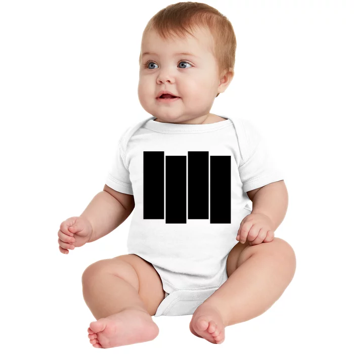 Black Flag Best Gift Baby Bodysuit