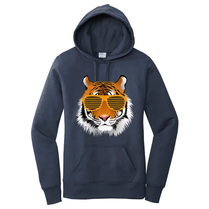 Birthday For Boy Cool Tiger Striped Animal Theme Party Women's Pullover Hoodie