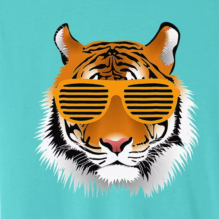 Birthday For Boy Cool Tiger Striped Animal Theme Party ChromaSoft Performance T-Shirt