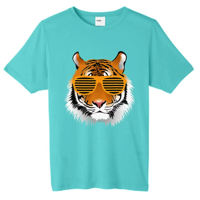 Birthday For Boy Cool Tiger Striped Animal Theme Party ChromaSoft Performance T-Shirt