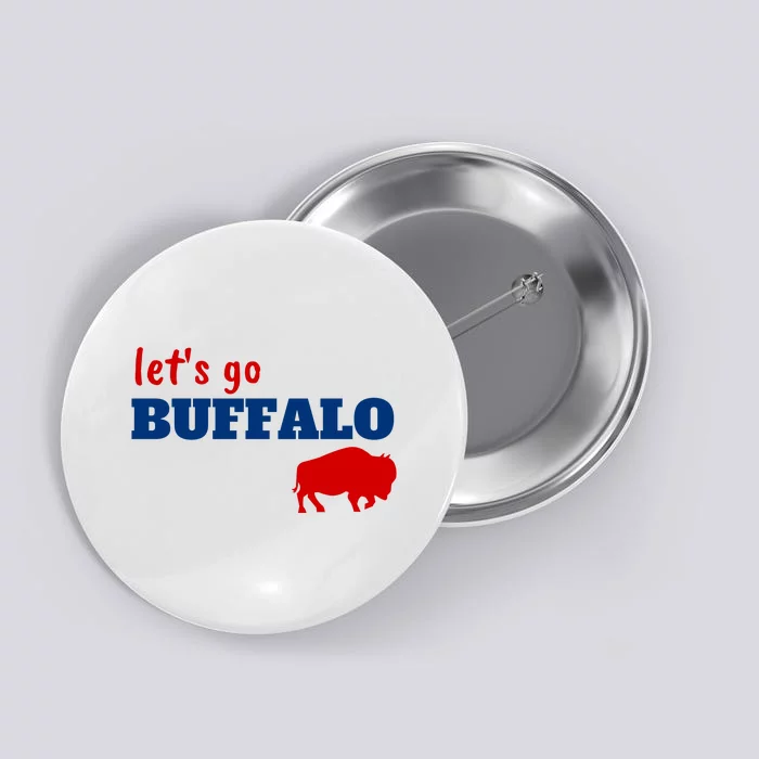 Buffalo Football Button