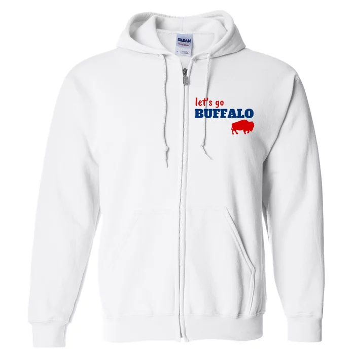 Buffalo Football Full Zip Hoodie