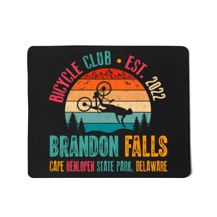 Brandon Falls Bicyle Club Retro Biden Bike Mousepad