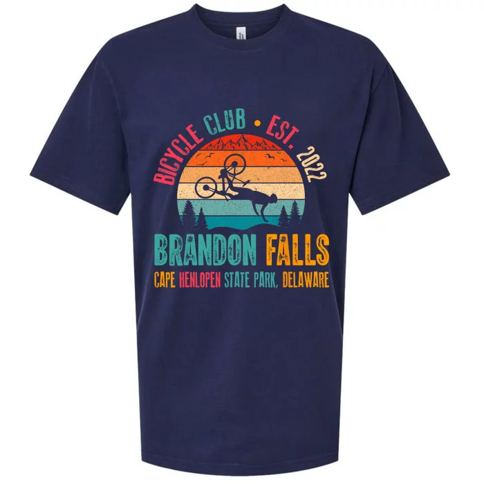 Brandon Falls Bicyle Club Retro Biden Bike Sueded Cloud Jersey T-Shirt