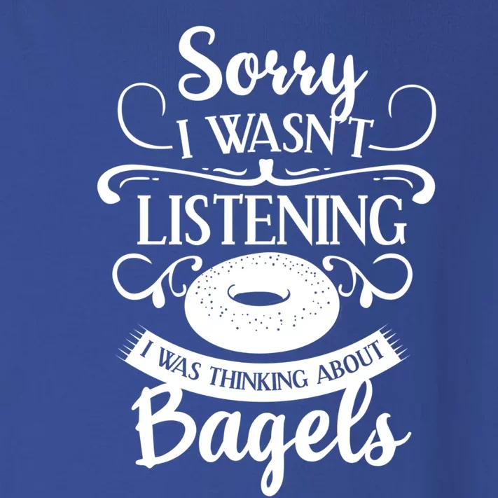 Bagel For Bagels Lovers Gift Toddler Long Sleeve Shirt