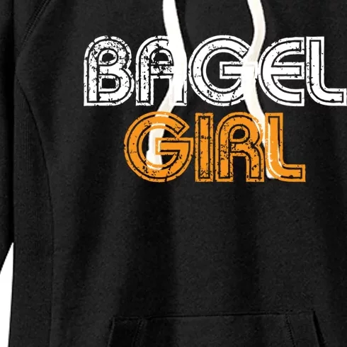 Bagel Funny Bagel Lover Costume Gift Funny Gift Women's Fleece Hoodie