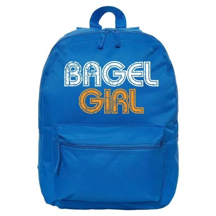 Bagel Funny Bagel Lover Costume Gift Funny Gift 16 in Basic Backpack