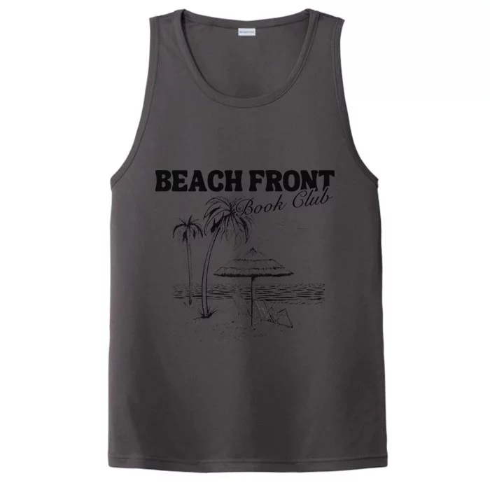 Beach Front Book Club Beach Book Club Premium Performance Tank