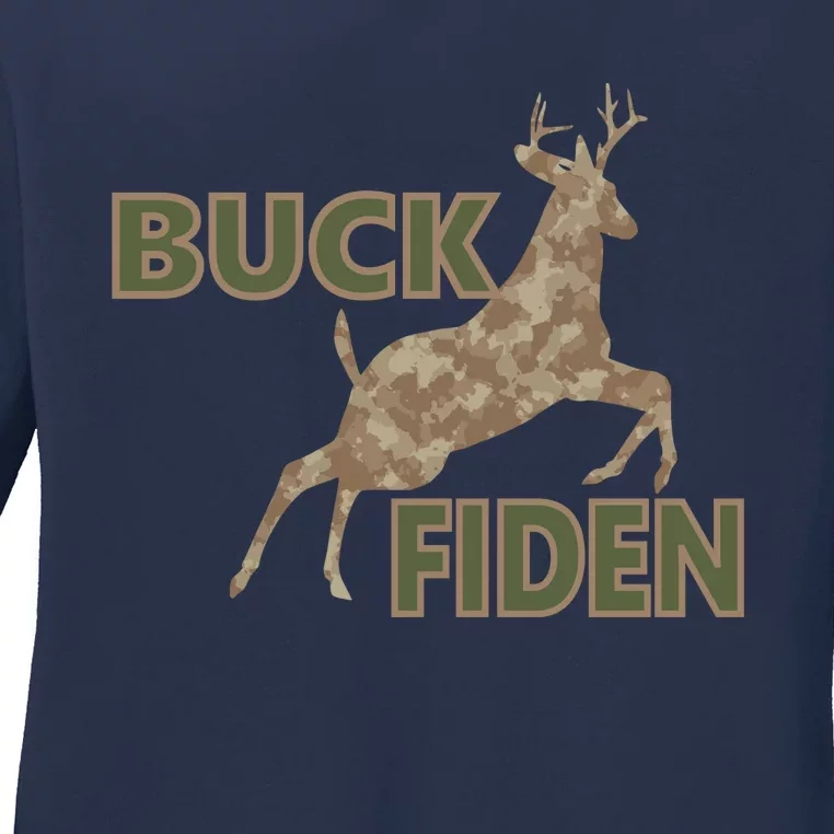 Buck Fiden Ladies Long Sleeve Shirt