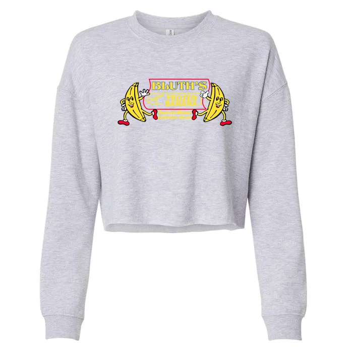 Bluth&X27;S Frozen Banana Professionally Designed Cropped Pullover Crew