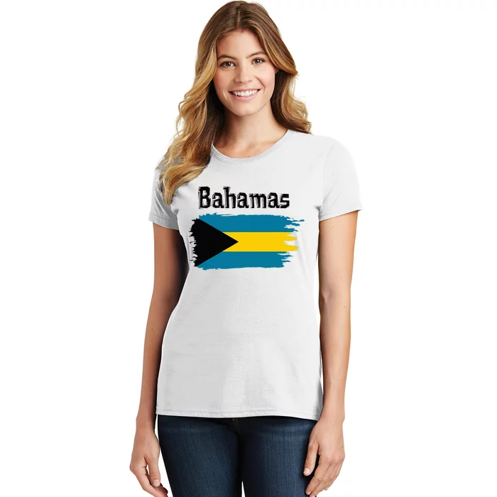 Bahamas Flag Women's T-Shirt