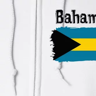 Bahamas Flag Full Zip Hoodie