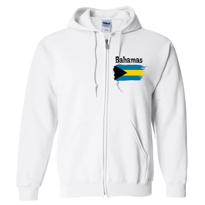 Bahamas Flag Full Zip Hoodie