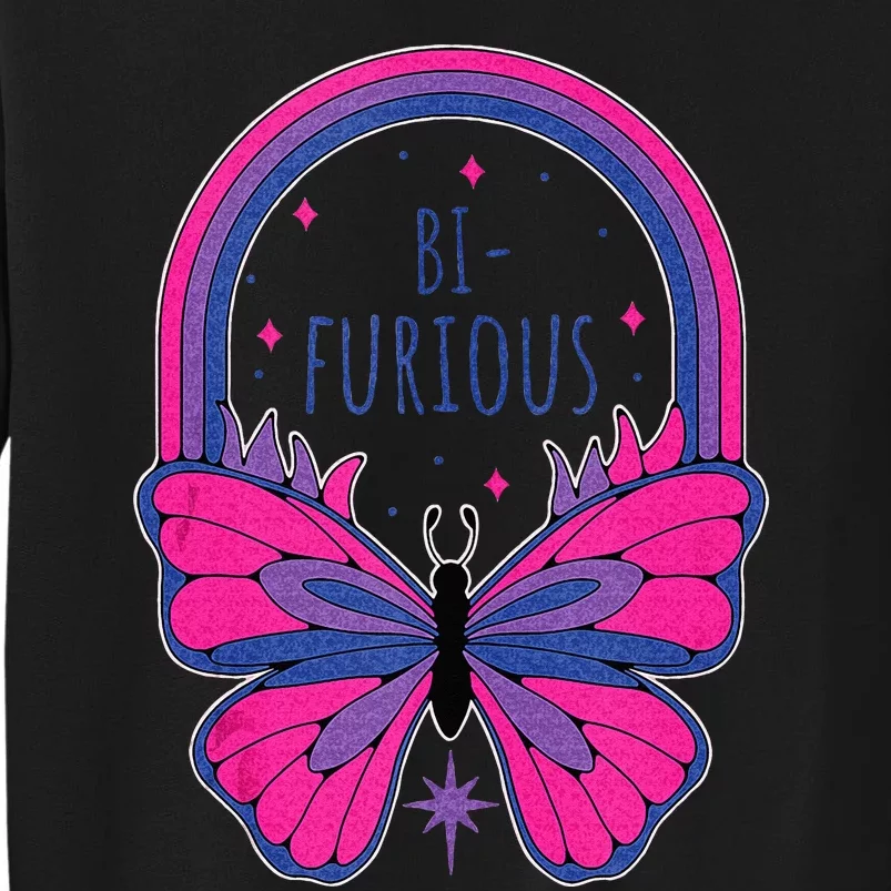 Bi Furious Bi Bisexual Pride Sweatshirt