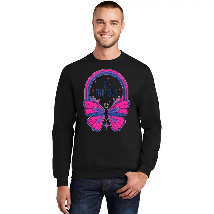 Bi Furious Bi Bisexual Pride Tall Sweatshirt