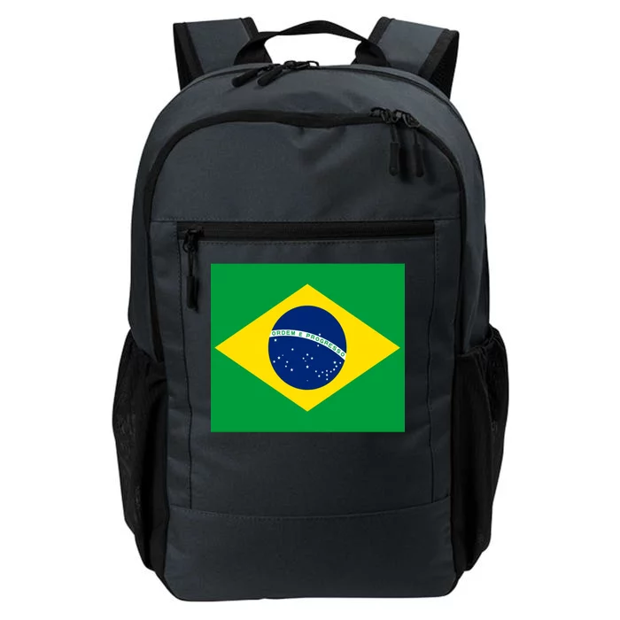 Brazilian Flag Brazil Country Daily Commute Backpack