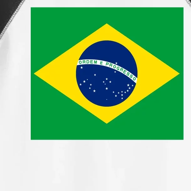 Brazilian Flag Brazil Country Toddler Fine Jersey T-Shirt