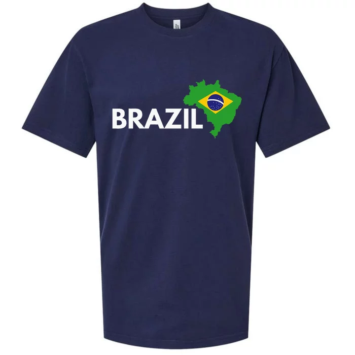 Brazil Flag Brasil Brazilian Outdoor Trip In Brazil 2024 Sueded Cloud Jersey T-Shirt