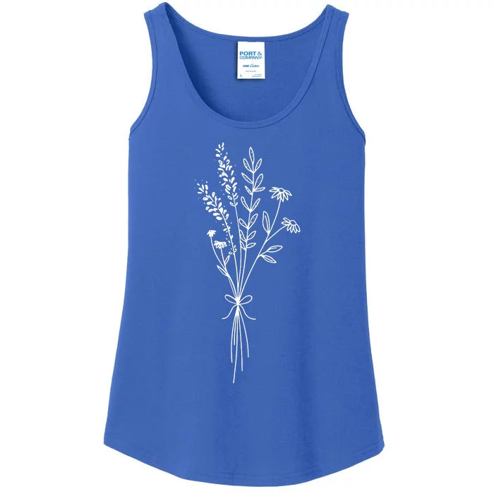 Bibble Flower Ladies Essential Tank