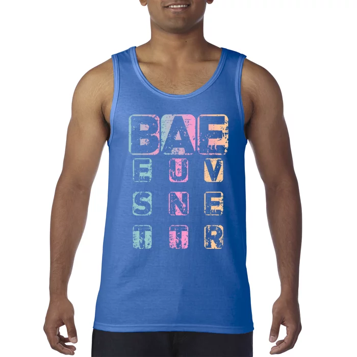 Bae Funny Best Auntie Ever Gift Tank Top