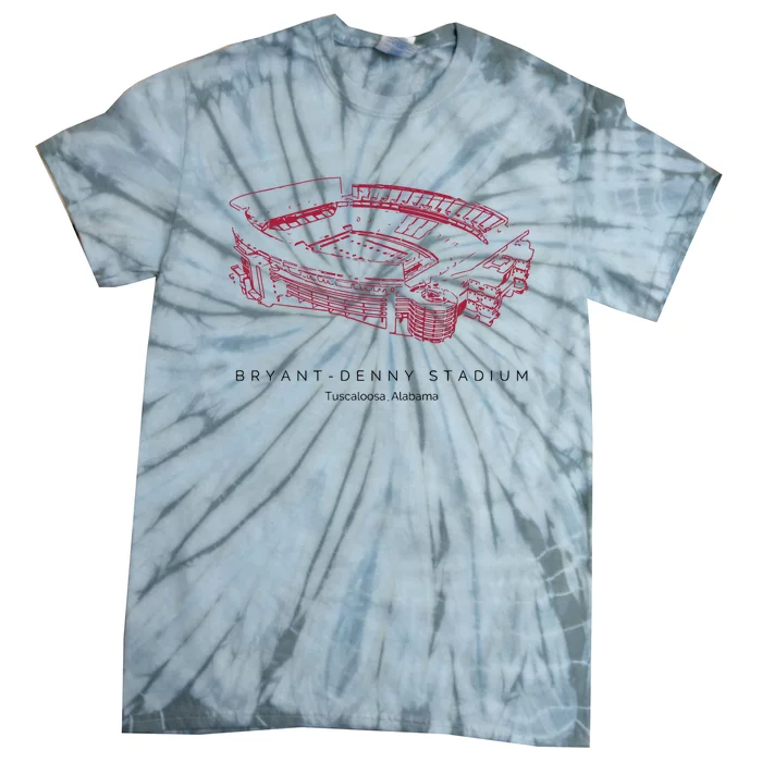 Bama Football Tie-Dye T-Shirt