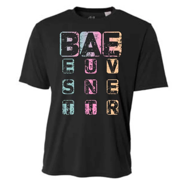 Bae Funny Best Auntie Ever Gift Cooling Performance Crew T-Shirt