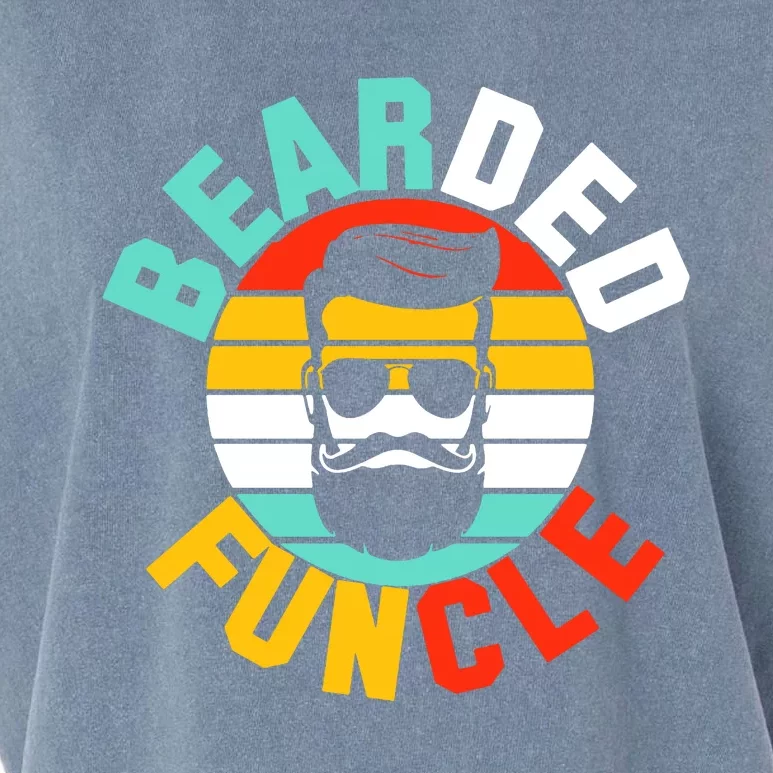 Bearded Funcle Garment-Dyed Women's Muscle Tee