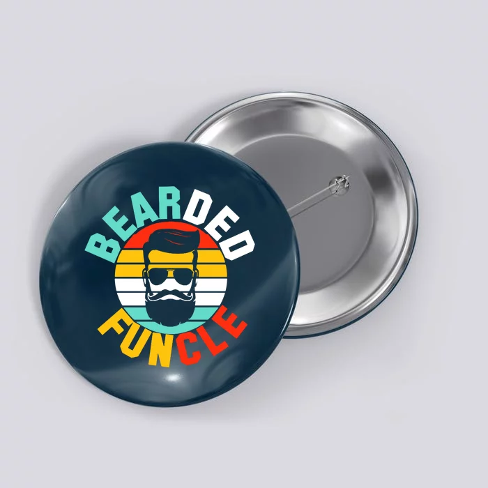 Bearded Funcle Button