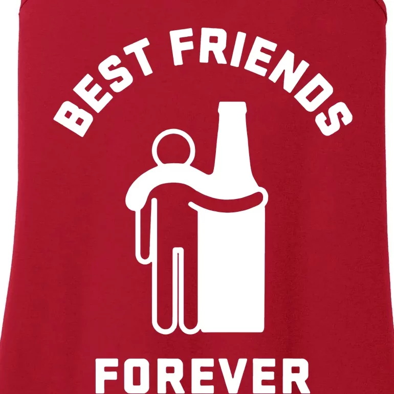 Best Friends Beer And I Beer Alcohol Party Ladies Essential Tank