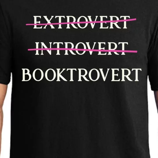 Booktrovert Funny Book Lover Reading Enthusiast Great Gift Pajama Set