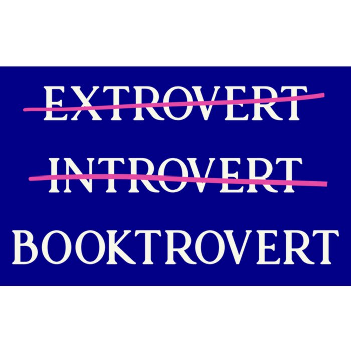 Booktrovert Funny Book Lover Reading Enthusiast Great Gift Bumper Sticker