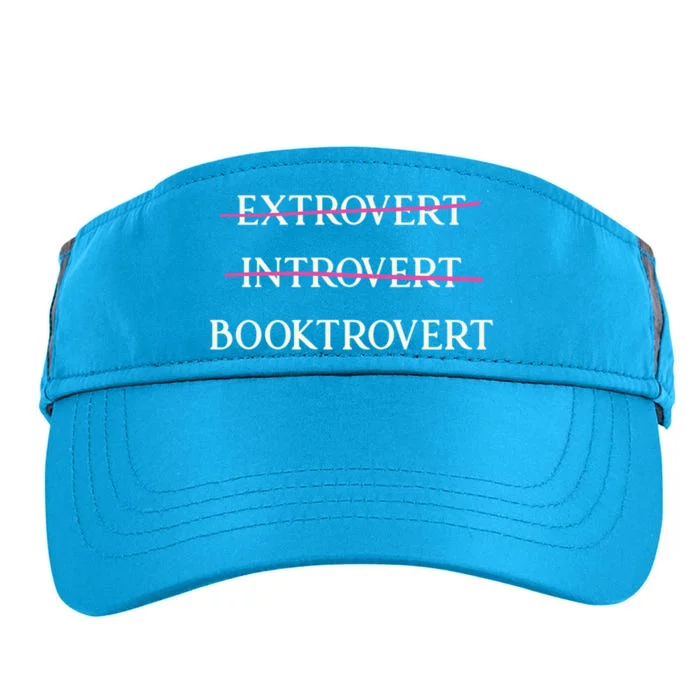 Booktrovert Funny Book Lover Reading Enthusiast Great Gift Adult Drive Performance Visor