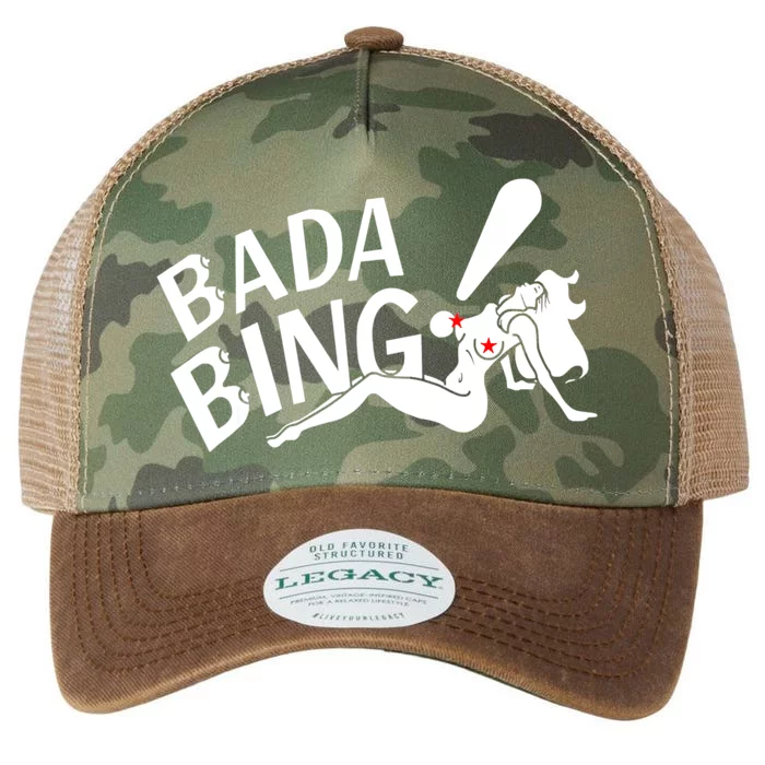 Bada Funny Bings Men's For Men Women Legacy Tie Dye Trucker Hat